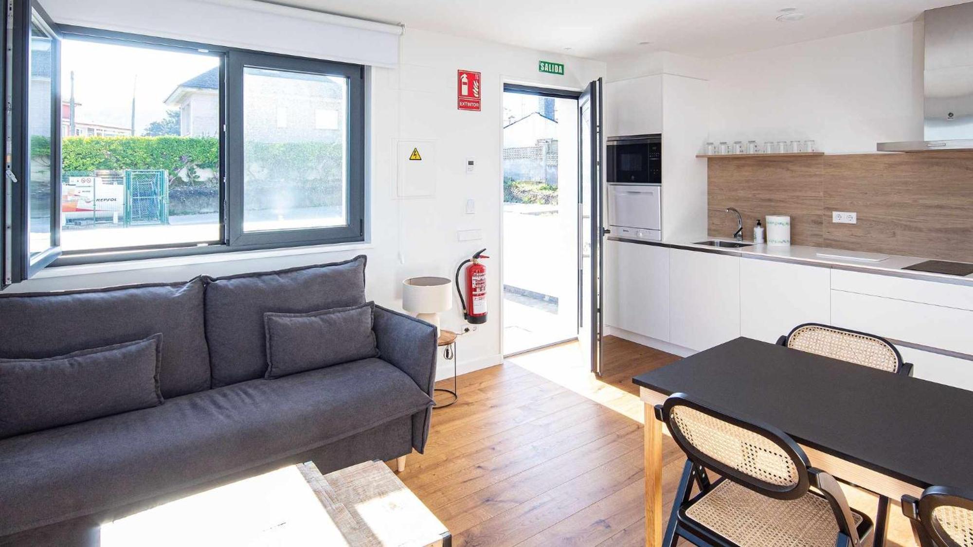 Ag Casa Arnados 1ª Linea De Playa Razo Con Jardi 아파트 객실 사진